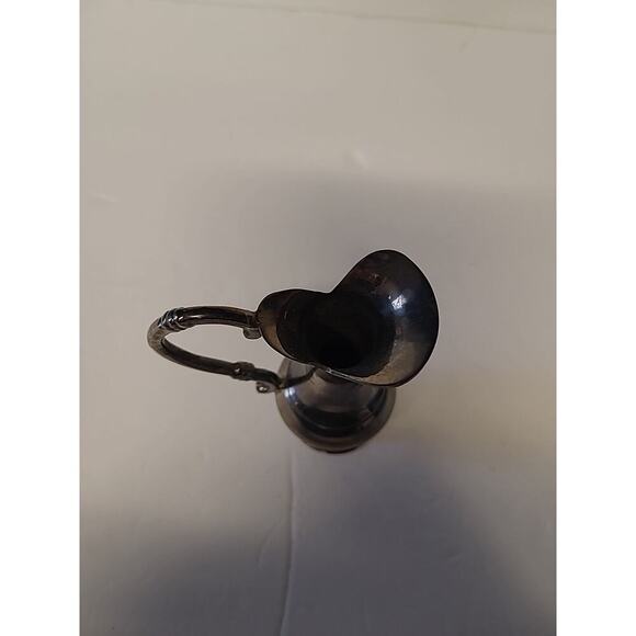 Brass Ewer Vintage Brass Ware Mini Jug Pitcher Bud Vase India - Picture 4 of 6